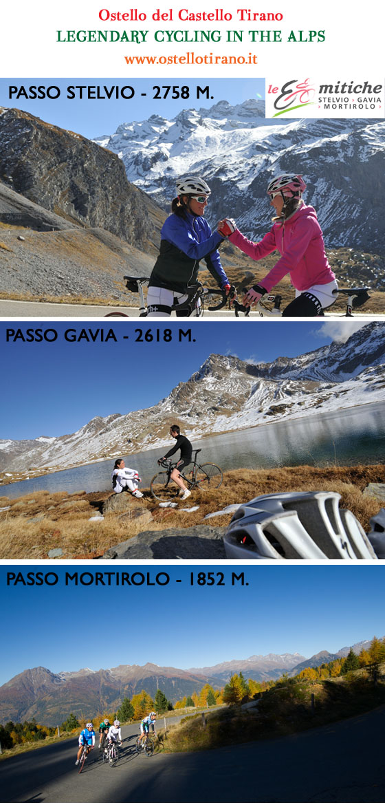 ostello tirano legendary cycling in the alps