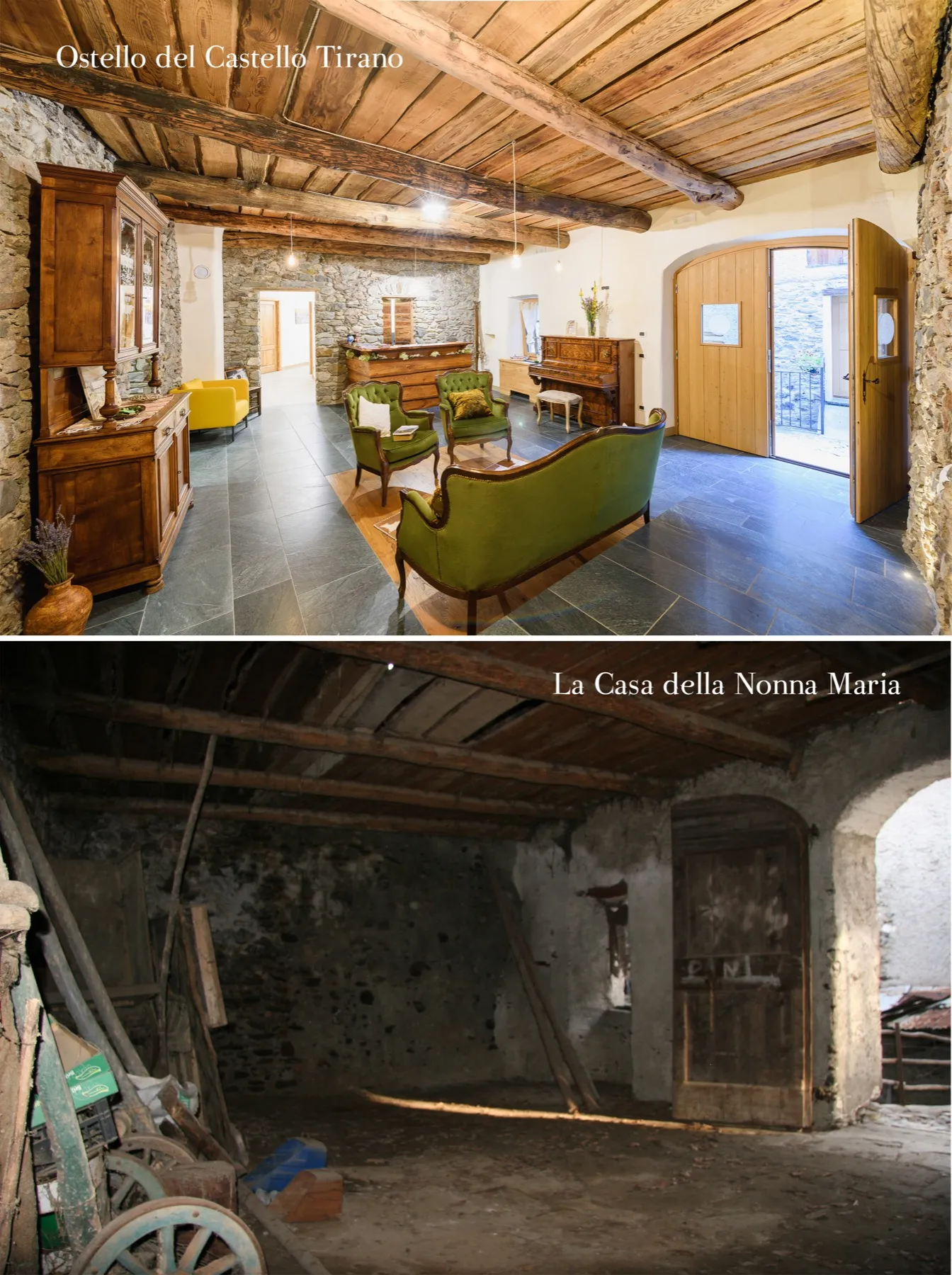 Reception — prima e dopo