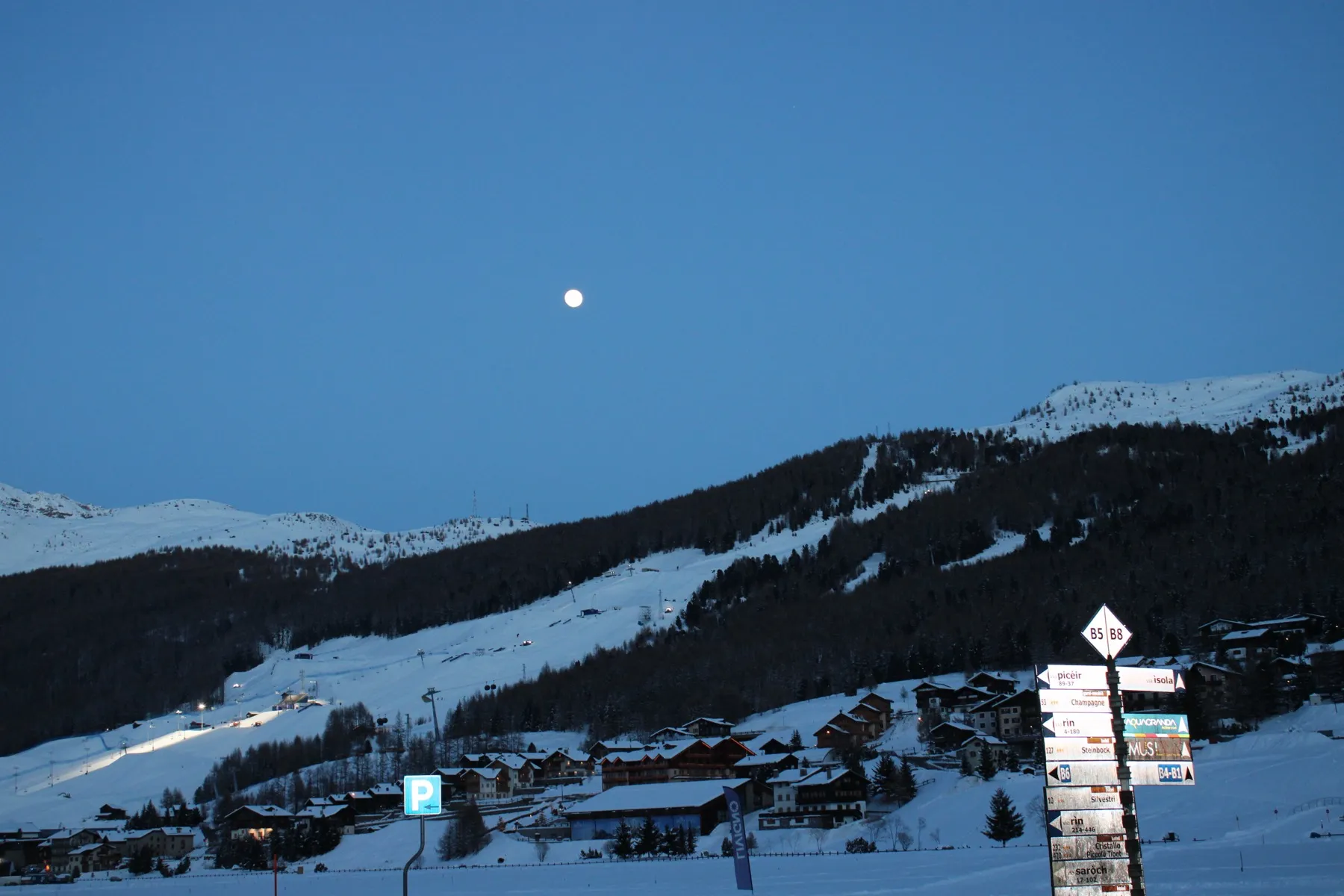 Livigno d'inverno — comprensorio sciistico