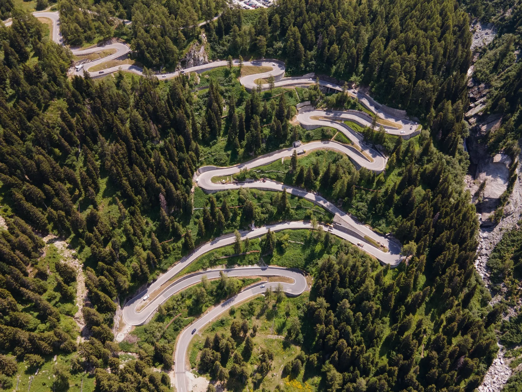 Passo del Maloja — Engadina
