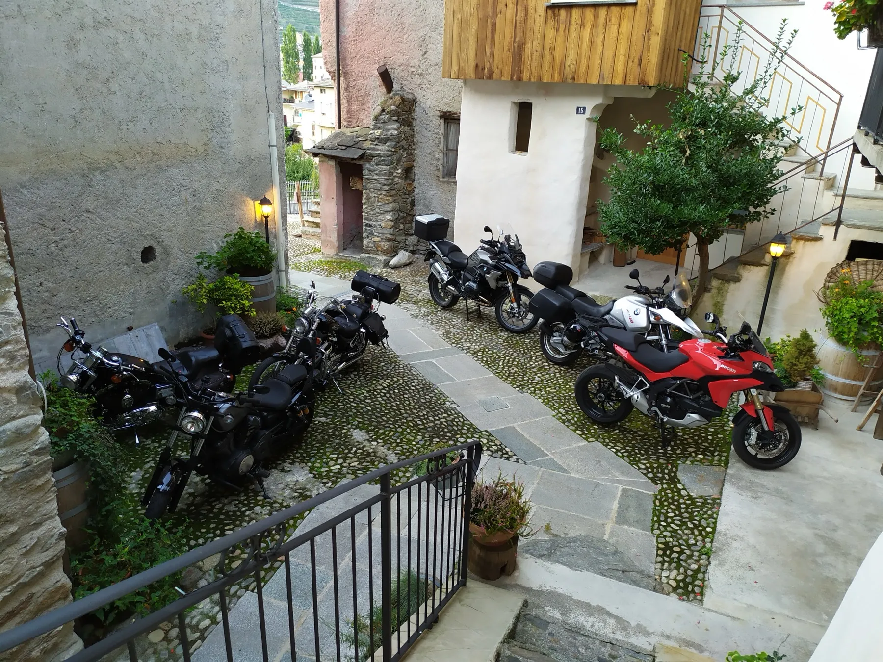 Moto in corte