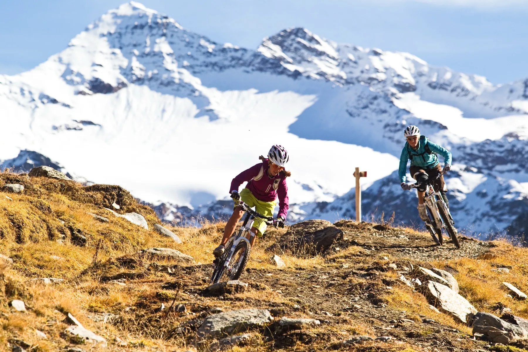 MTB in Valfurva — Tresero