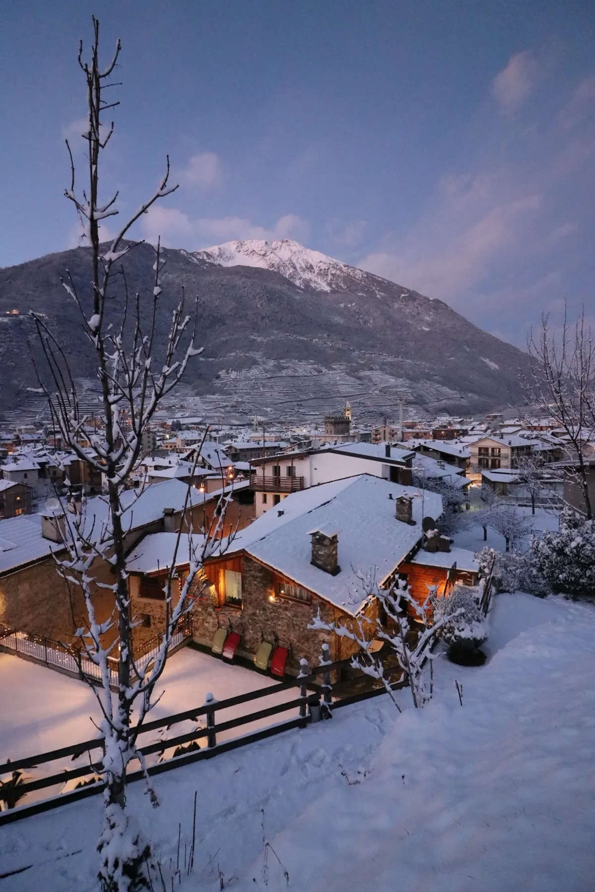 Panorama invernale