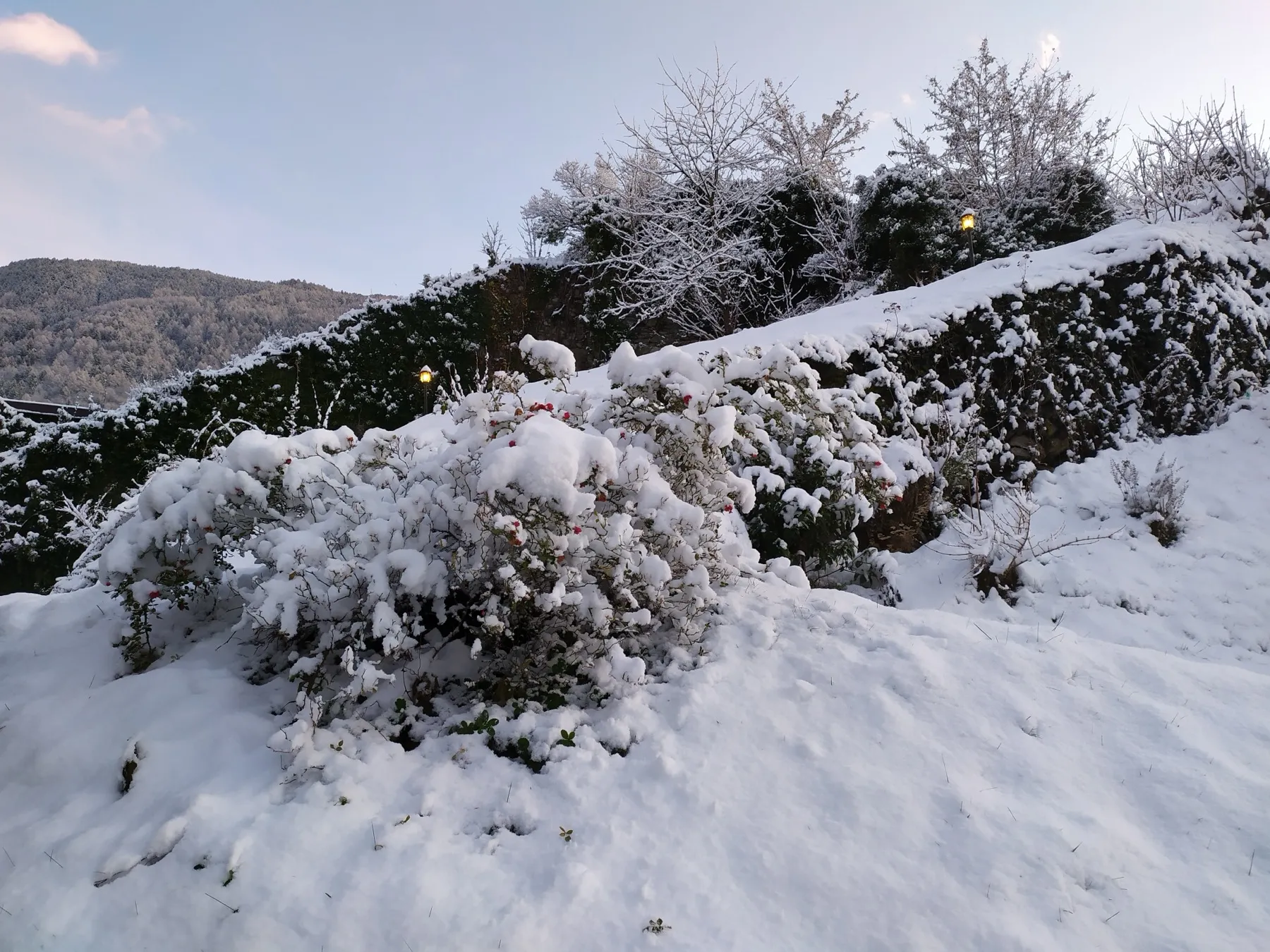 Terrazzamenti e mura