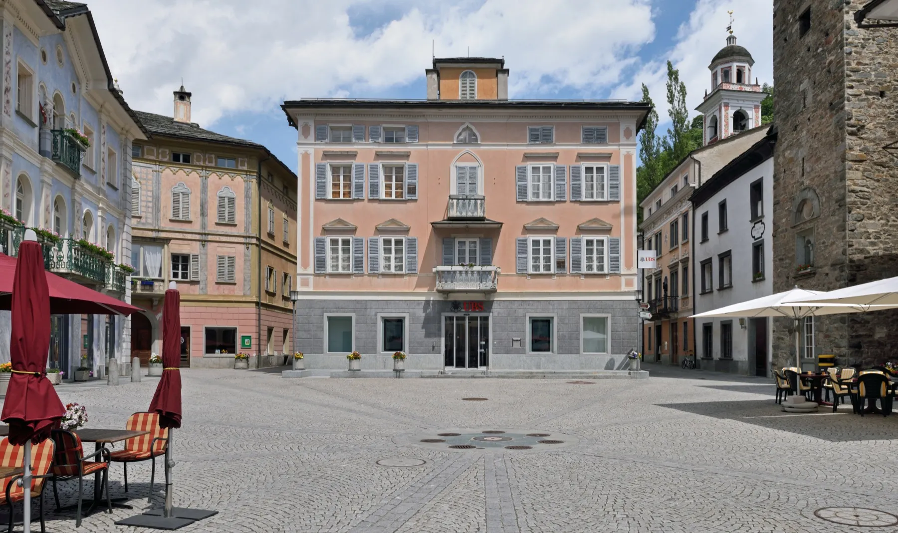 Centro di Poschiavo — borgo storico svizzero